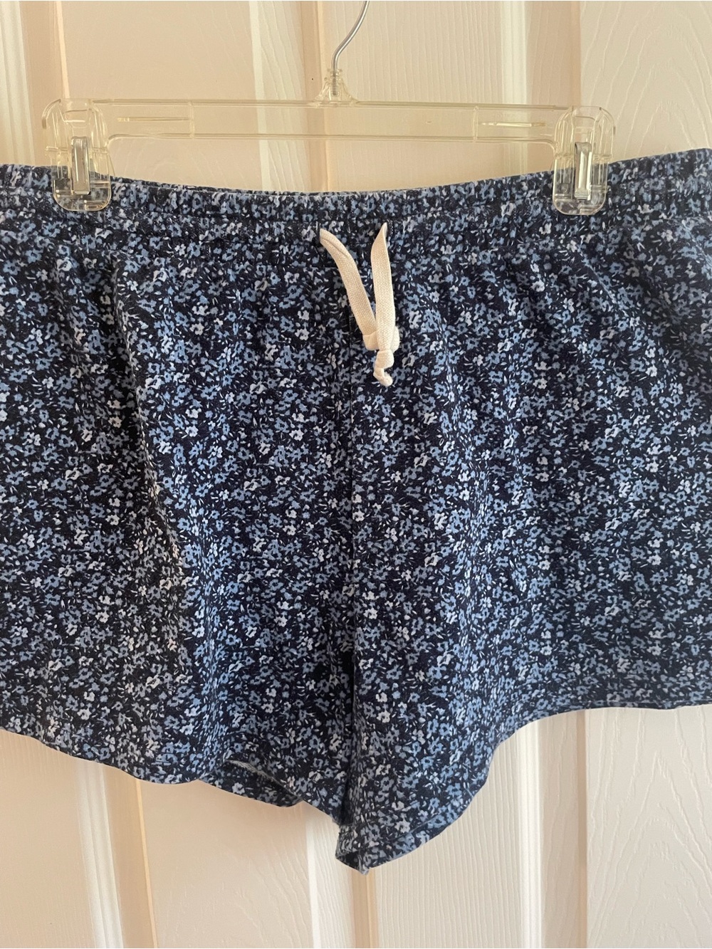 J Crew Navy Floral Women’s Lounge Shorts Size Xl
